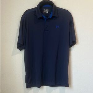 Under Armour Men's Dark Blue Polo Shirt